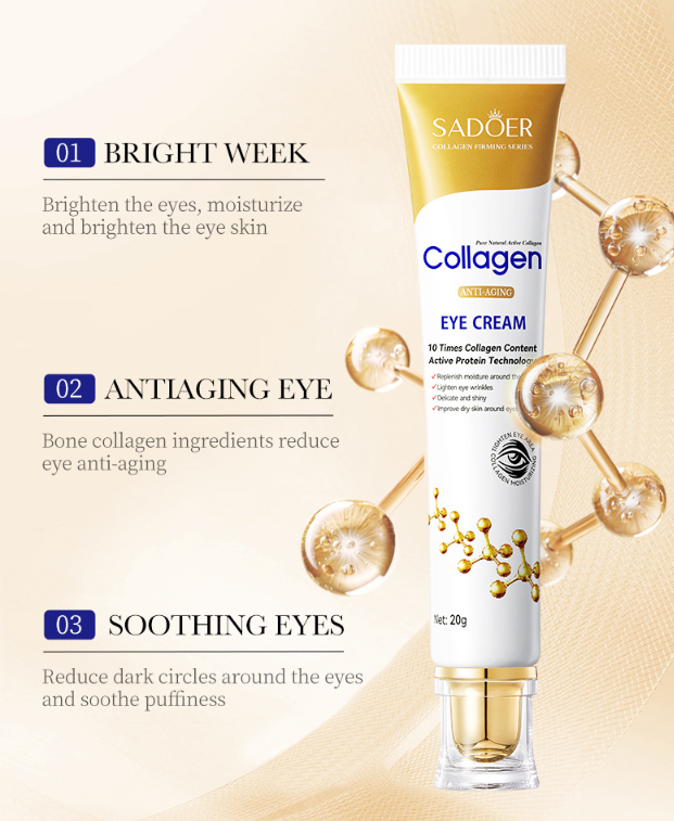 Lakshmia Quiet Eye Cream — Overnight Collagen Recovery