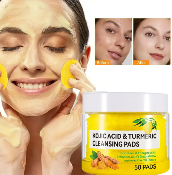 Lakshmia Golden Cleanse Cloth — Turmeric + Kojic Skin Ritual